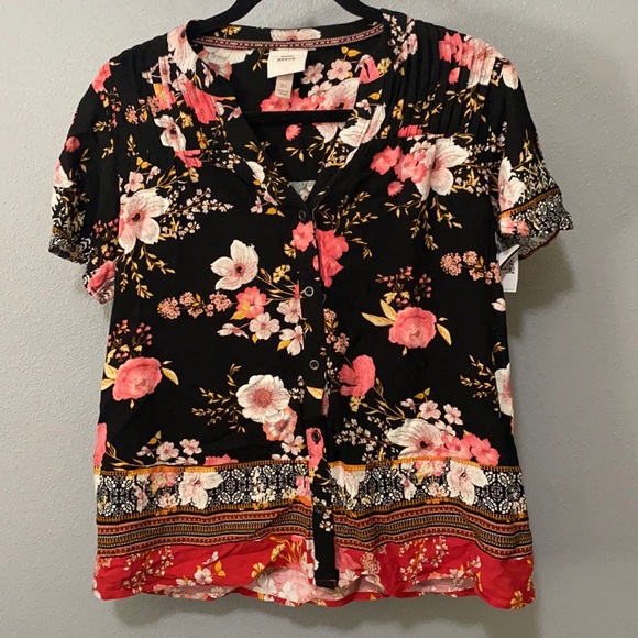 Knox Rose Tops - Floral Top